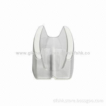 Retail Shop Acrylic U-shaped Security Display Stand/Mobile Phone Holder, High-degree of Transparency